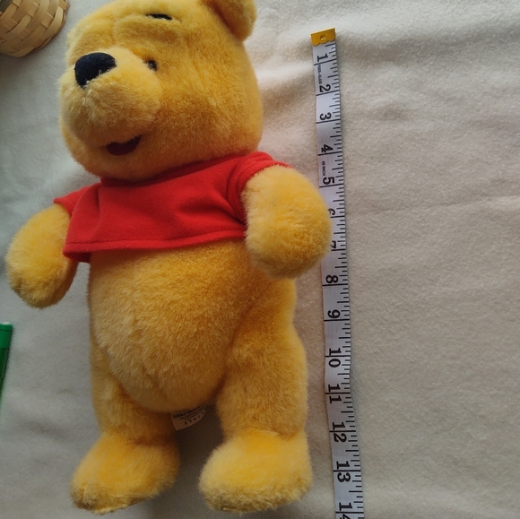 Vintage Touch My Toes Winnie The Pooh 2001 NO BASE, Fisher Price, Working - Picture 8 of 15